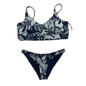 PrAna Willow Falls & Elina Reversible Swimsuit Set - L Top / S Bottom NWT